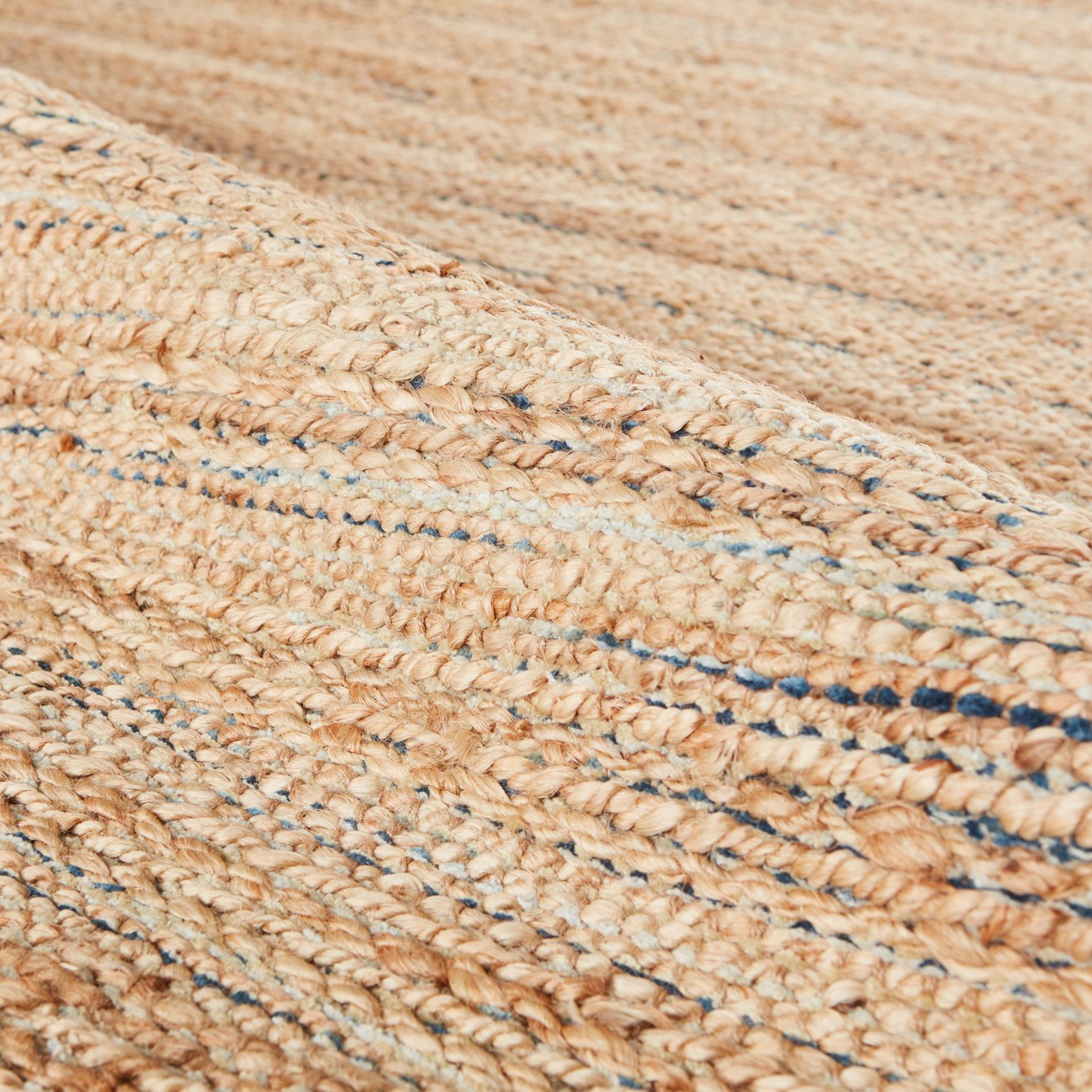 Himalaya Canterbury HM02 Indoor Hand - woven and Hand - crafted Solid Area Rug Made of 70% Jute and 30% Rayon