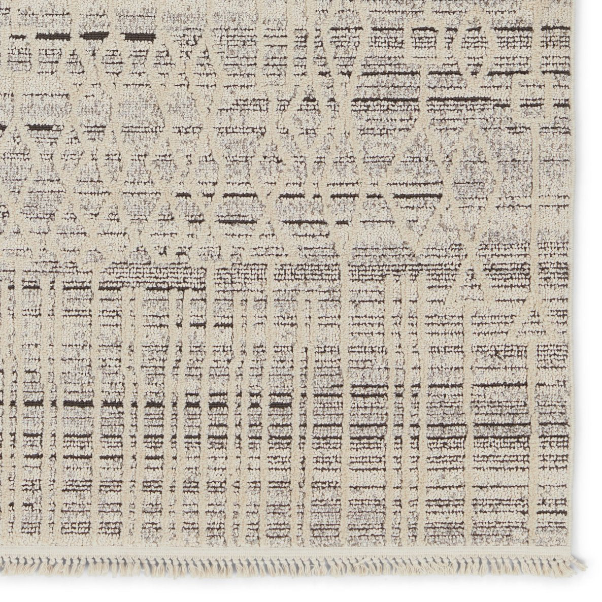 Lore Caiya LRE02 Power-loomed Machine-made Indoor Moroccan / Bohemian Trellis Rug with 70% Polypropylene and 30% Polyester Blend