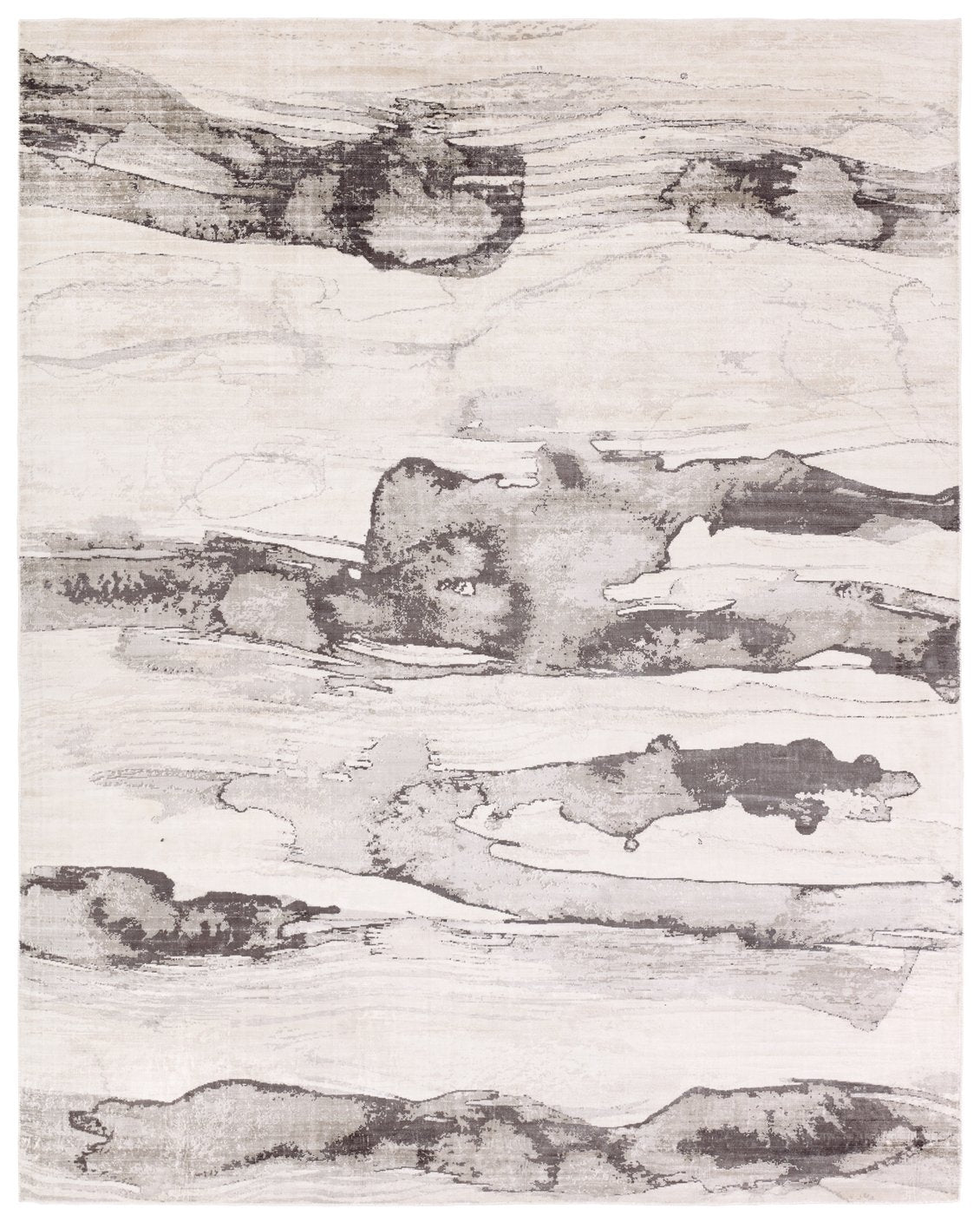 Handmade 100% Viscose Contemporary Abstract Indoor Sanata Contour Rug SNA01