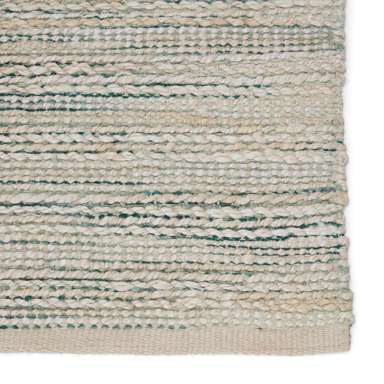 Himalaya Canterbury HM27 70% Jute 30% Rayon Hand - woven Indoor Rug with Solids & Stripes