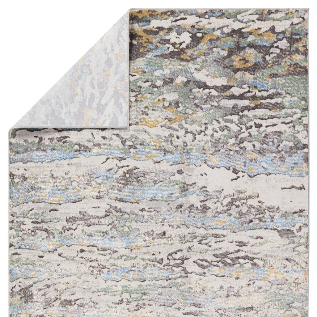Melo Etosha MEL13 Power-loomed Machine-made Indoor Abstract Rug Crafted from 100% Polyester