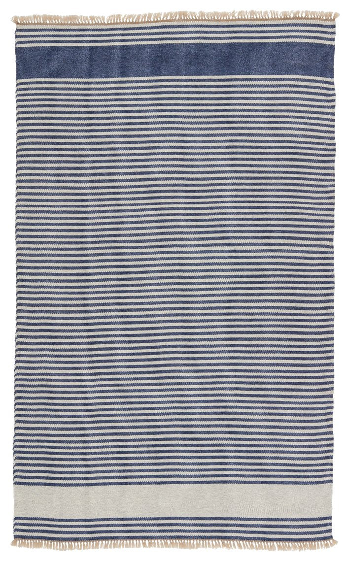 Exquisite Handwoven and Handmade 100% Polypropylene Lines and Stripes Outdoor Rug from Morro Bay Strand Collection - MRB03