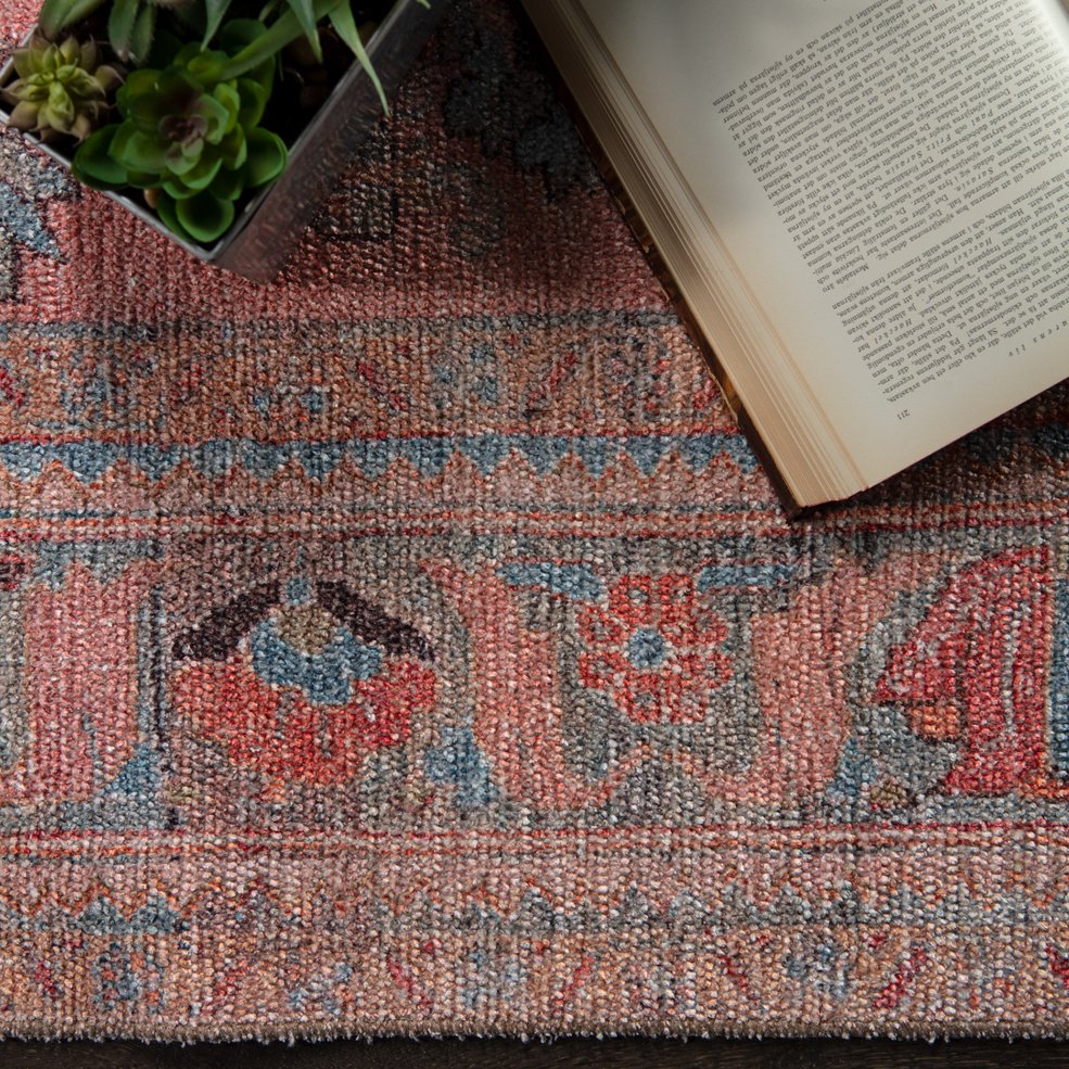 Kindred Pippa KND07 Power-loomed Machine-made Indoor Traditional Medallion Rug Crafted from 100% Polyester