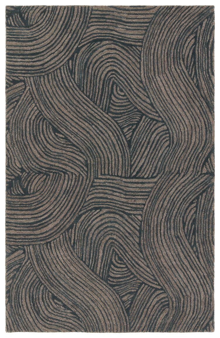 Nikki Chu's Etho Linette ENK16 Handmade 70% Wool 30% Viscose Contemporary Abstract Indoor Rug