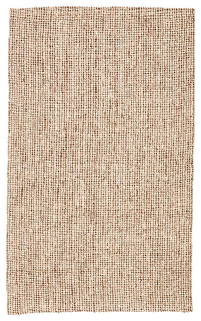 Naturals Lucia Mayen NAL07 Handmade 100% Jute Solid Indoor Rug with Chunky Weave
