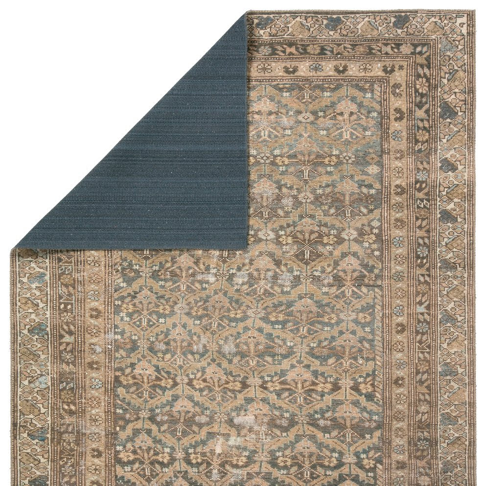 Garcia Arjoel GAR09 Power-loomed Machine-made 100% Polyester Traditional Oriental Indoor Area Rug with Captivating Vintage Motifs