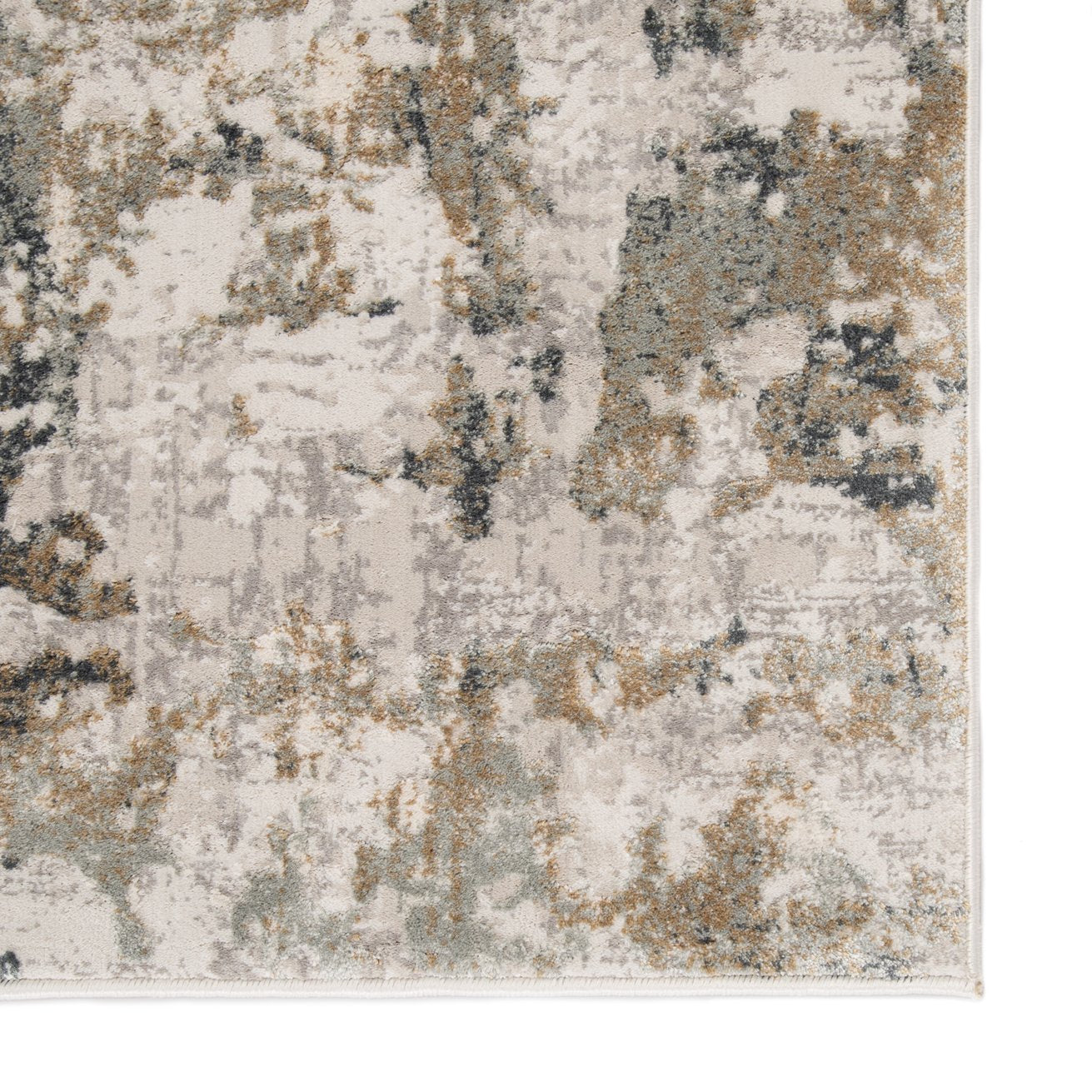 Cirque Lynne CIQ01 Power-loomed Indoor Abstract Rug: 55% Viscose, 45% Polyester
