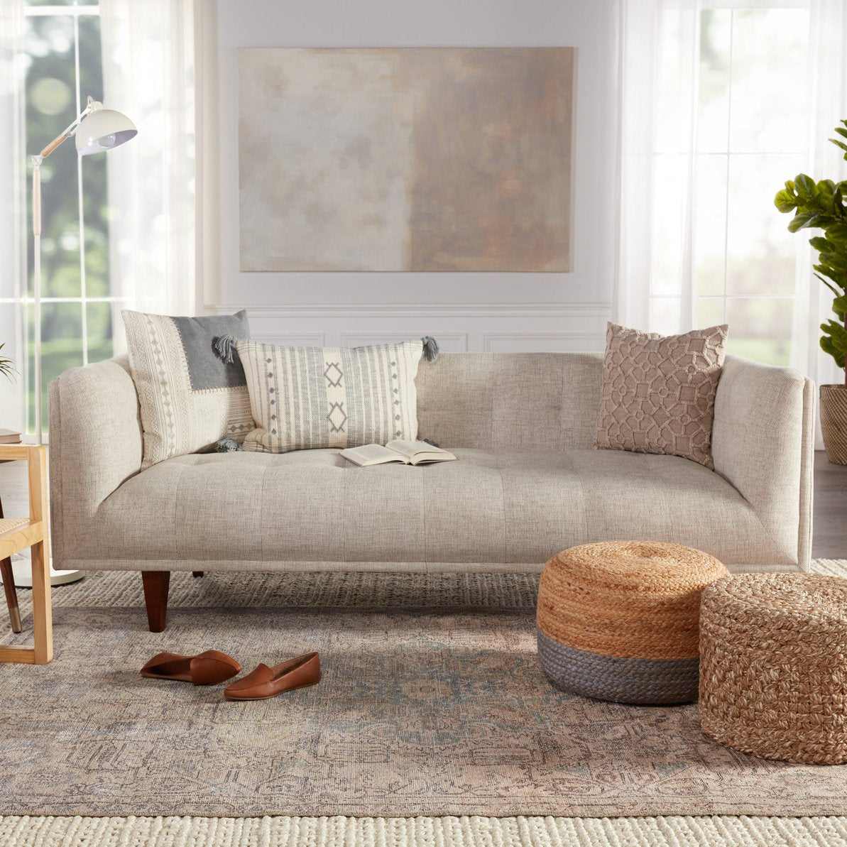 Kindred Parisa KND14 Indoor Traditional Medallion Power-loomed Machine-made 100% Polyester Luxury Rug