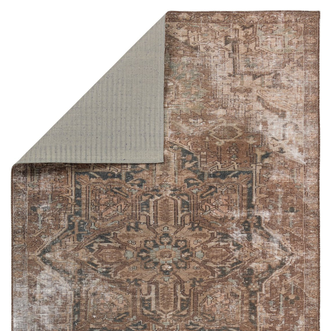 Kate Lester's Harman Hold Minita Indoor Traditional Medallion Polyester Rug