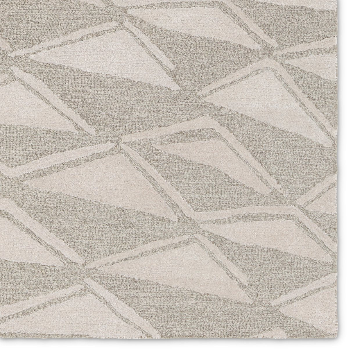 Etho By Nikki Chu Movran ENK18 Handmade Contemporary Tribal Indoor Area Rug Crafted from 60% Wool and 40% Viscose with Tufted Technique