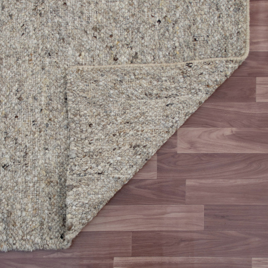 Exquisite Hand-Woven Wool Area Rug - One-of-a-Kind Artisan-Crafted Piece for Adding Warmth and Versatile Decor to Any Room