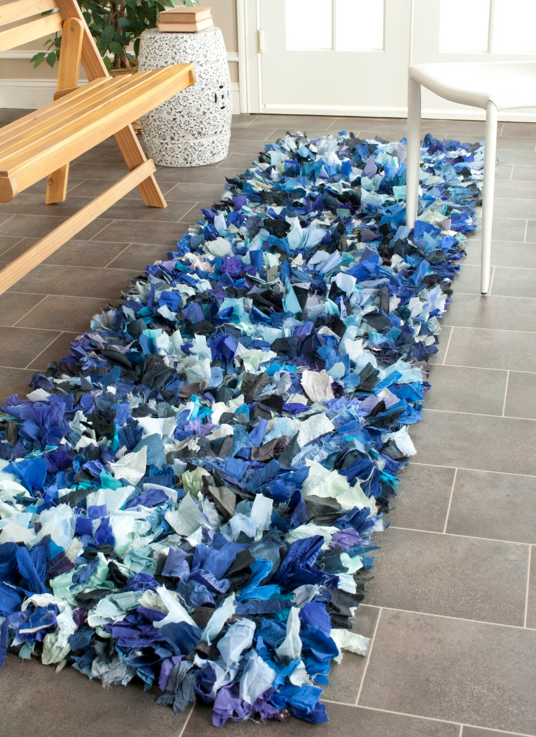 Exquisite Hand-Woven Polyester Area Rug from India - Rio Collection with a Luxurious 90mm Pile Height for Elegant Home Decor and Enhanced Comfort