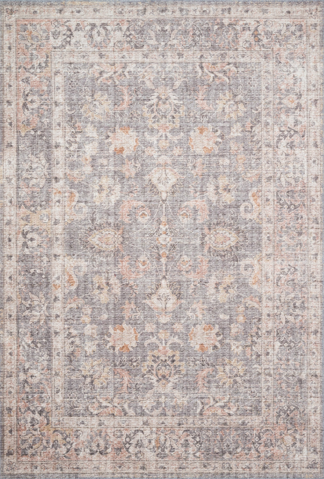 Skye Traditional Power Loomed 100% Polyester Rug - Classic Old-World Elegance