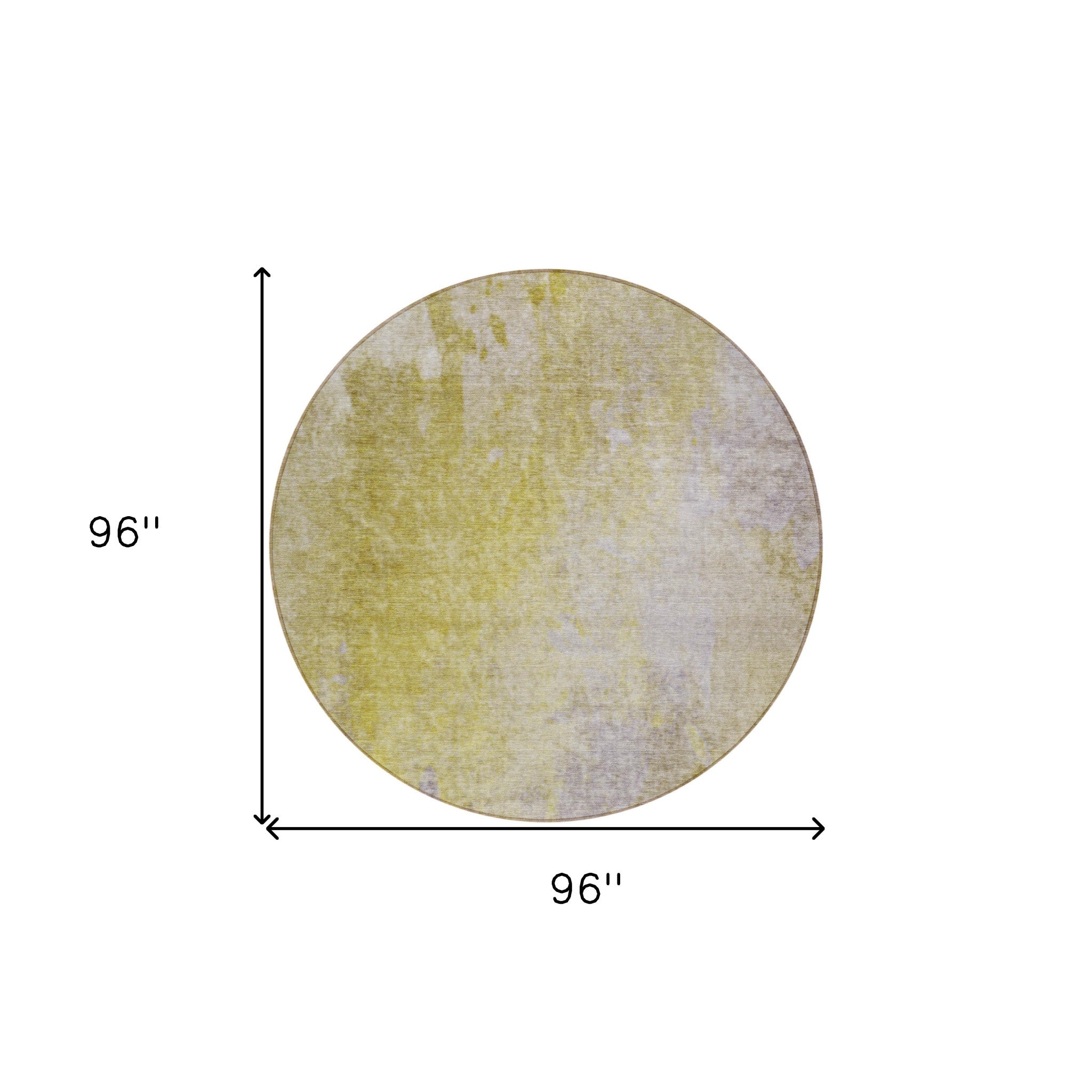 Stylish Washable & Stain-Resistant Indoor-Outdoor Abstract Runner Rug