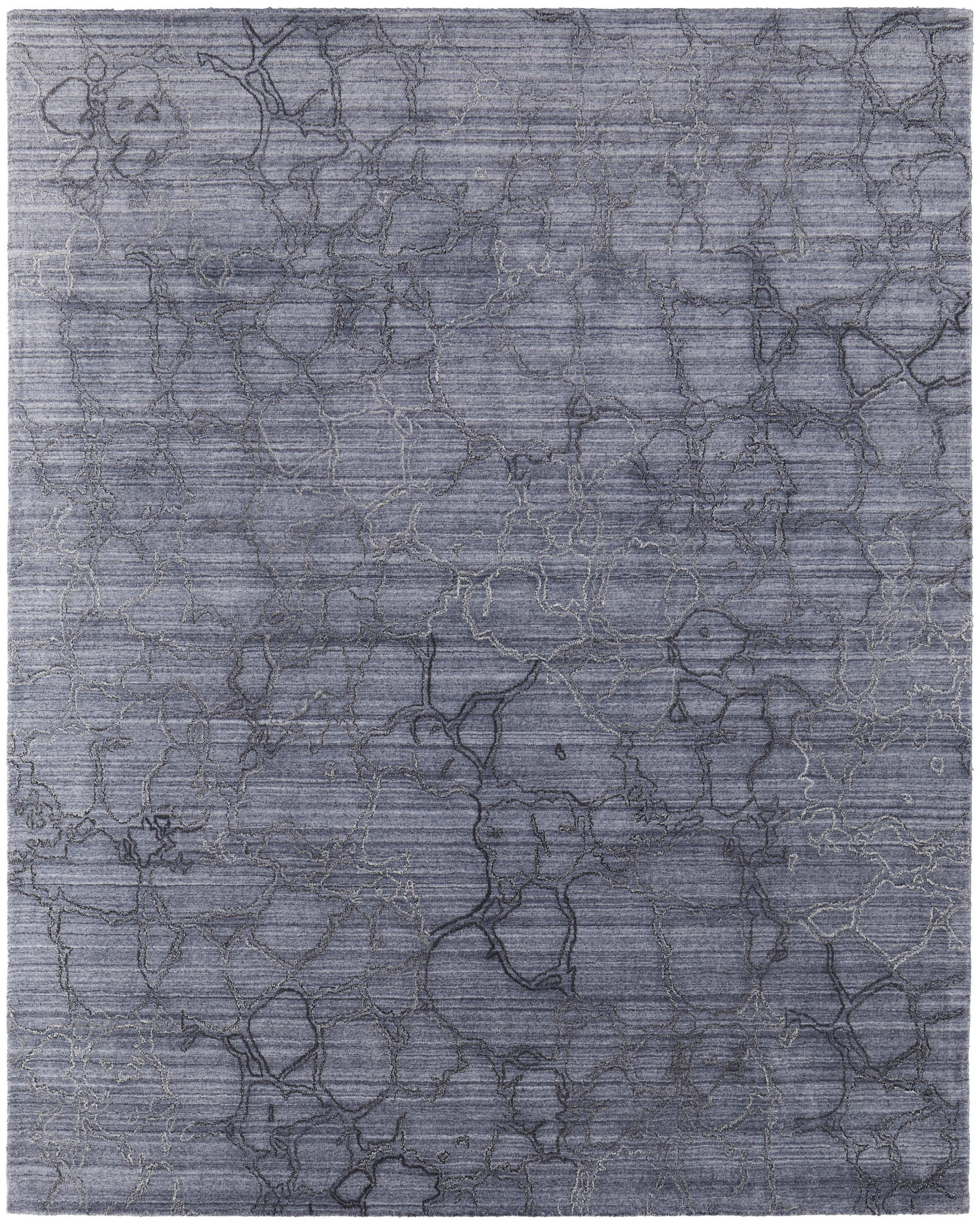 Unique Hand-Woven Abstract Area Rug in Premium Wool Blend for Style and Warmth