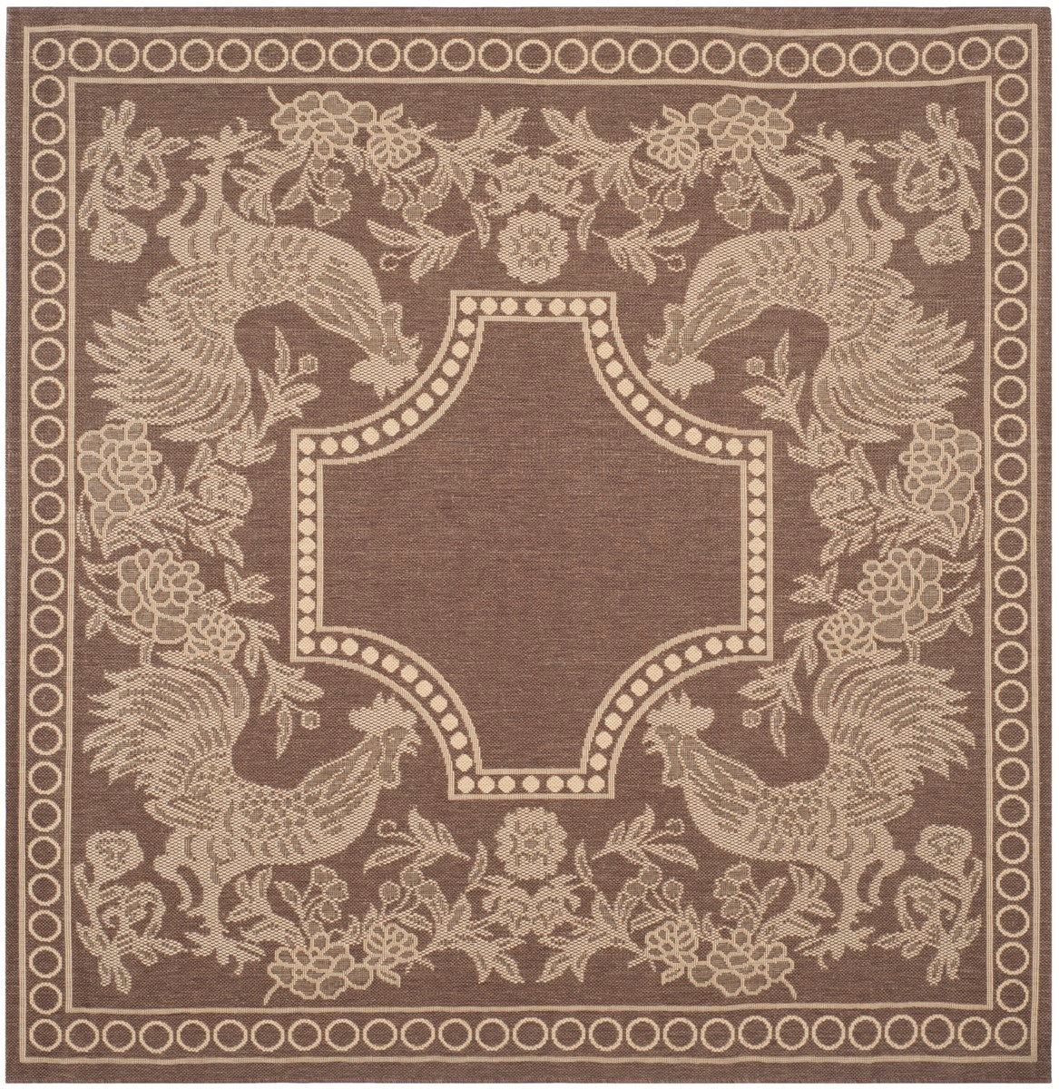 Transitional Indoor/Outdoor Rug with Updated Onion Dome Design for High-Traffic Zones