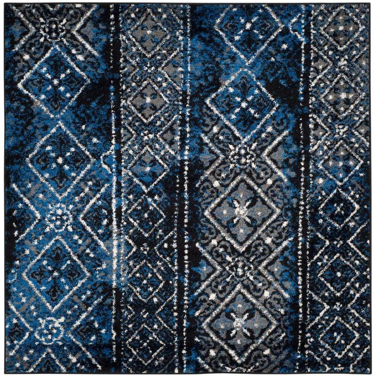 Luxurious Turkey-Made Power Loomed Rectangle Rug with Polypropylene Pile and Jute Backing