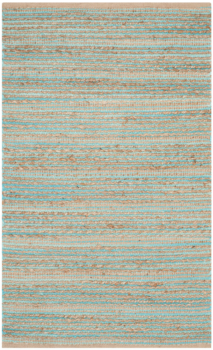 Eco-Friendly and Stylish Hand-Woven Cape Cod Jute and Cotton Area Rug for Your Home Decor