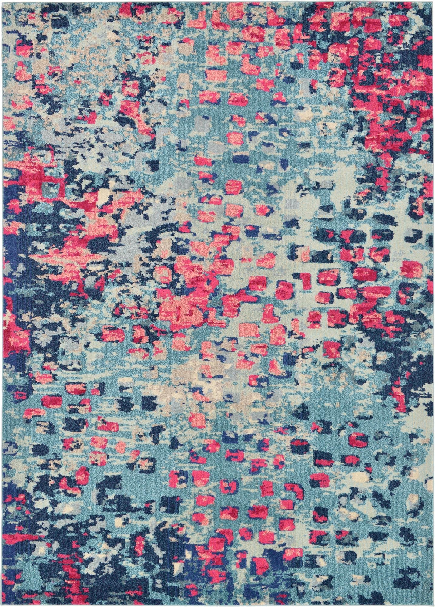 Exquisite Jardin Abstract Area Rug - Long - lasting, Stain - proof, and Highly Adaptable for Contemporary Home Decor Perfection
