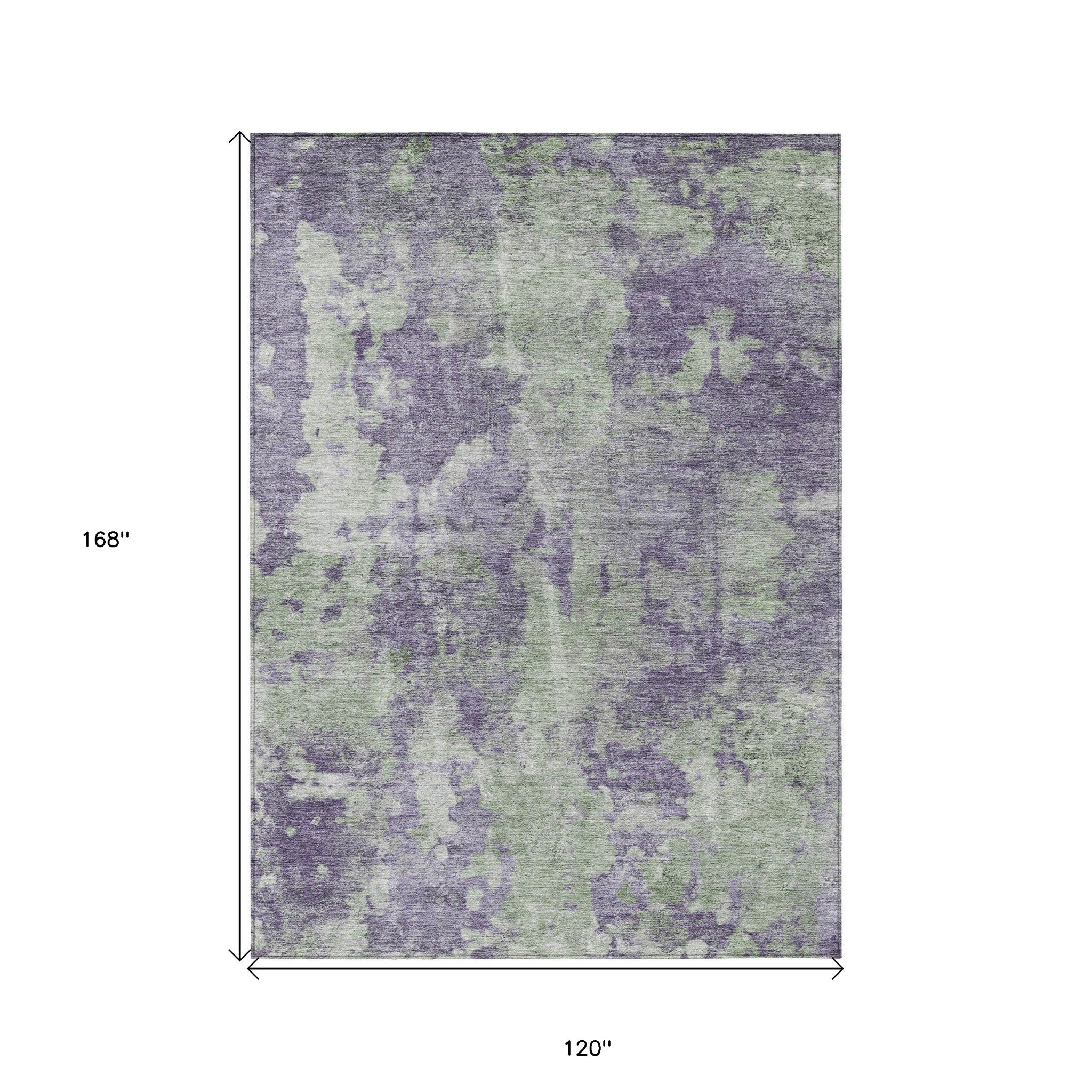 Stylish and Contemporary Abstract Washable Runner Rug for Both Indoor and Outdoor Use, Stain-Resistant and Non-Skid