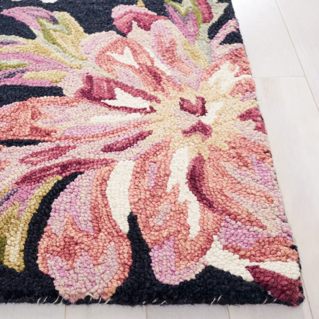 Luxurious Hand-Tufted Floral Wool Blend Rug for Elegant and Stylish Home Decor