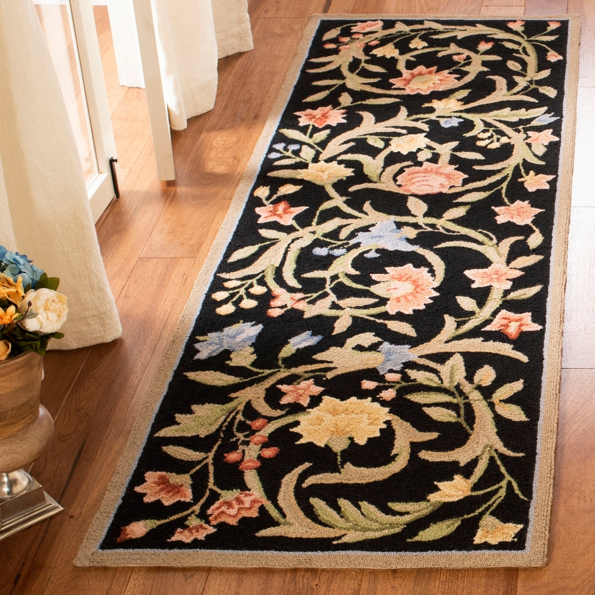 Exquisite Hand-Hooked Wool Pile Rug - Hk248 with Luxurious Texture and Enduring Design for Sophisticated Home Decor