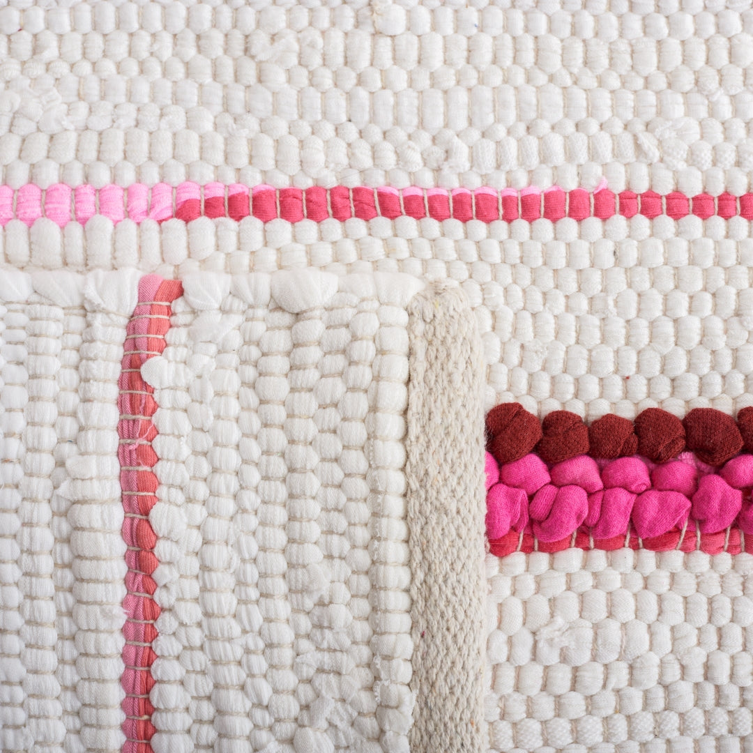Luxurious Hand-Woven Montauk Rug with Polyester and Cotton Pile for Elegant Home Comfort