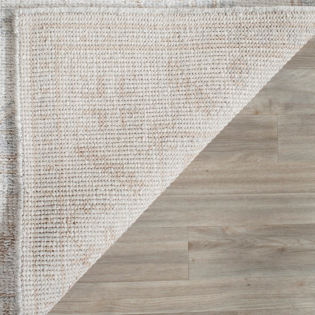 Luxurious Hand-Knotted Bamboo Silk Rectangle Rug from India for Elegant Interiors