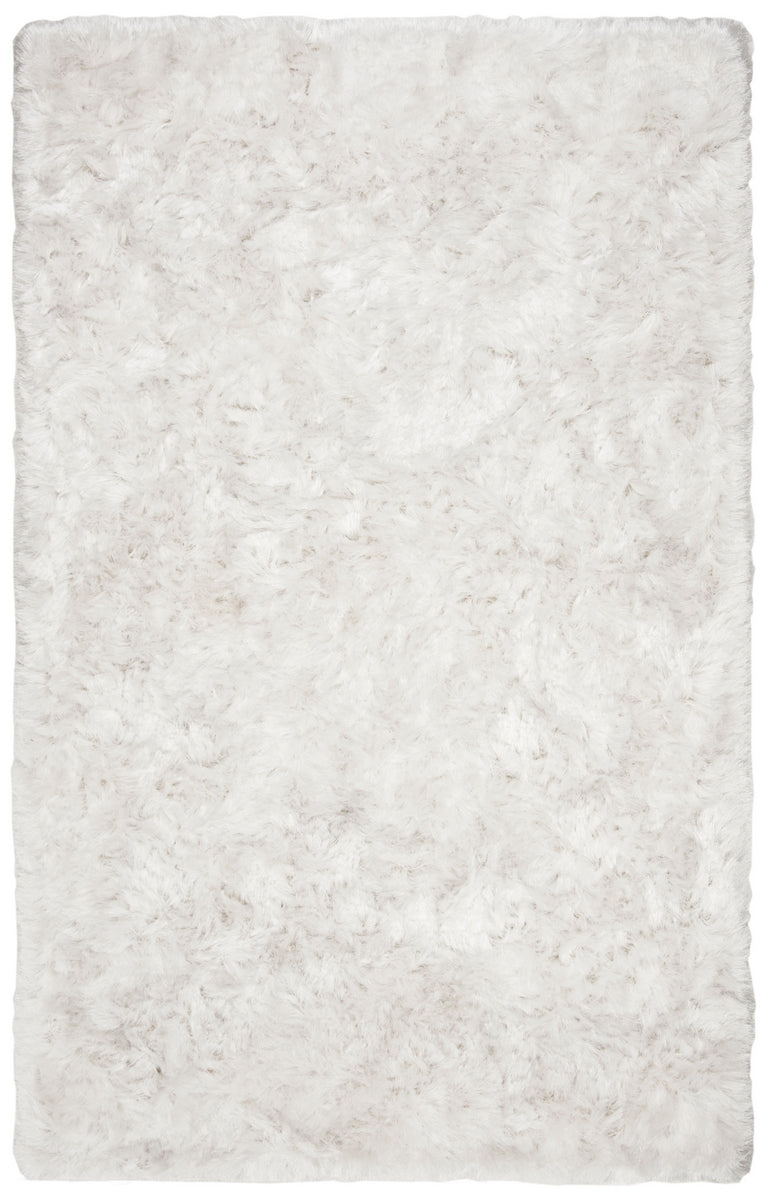 Luxurious Ocean-themed Hand-tufted Rectangular Floor Rug with Soft Polyester Pile and Cotton Backing from India