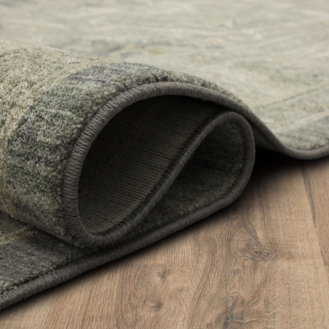Adalia Traditional Ornamental Area Rug - Machine Woven, Stain-Resistant, Imported from Turkey