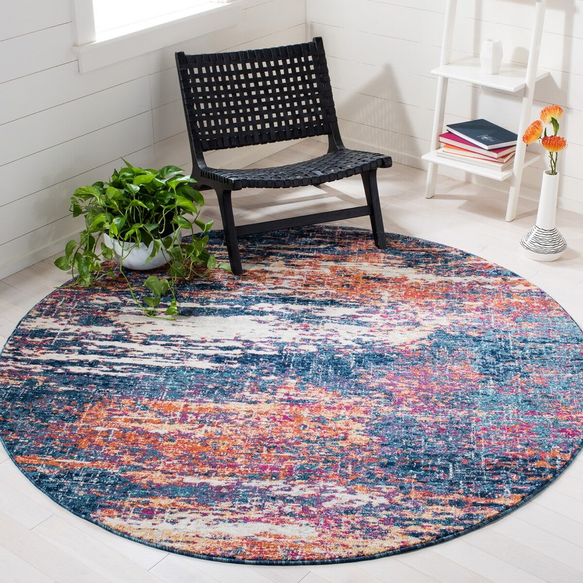 Evoke Transitional Power Loomed Rug: Durable Blend, Stylish Look for Any Room