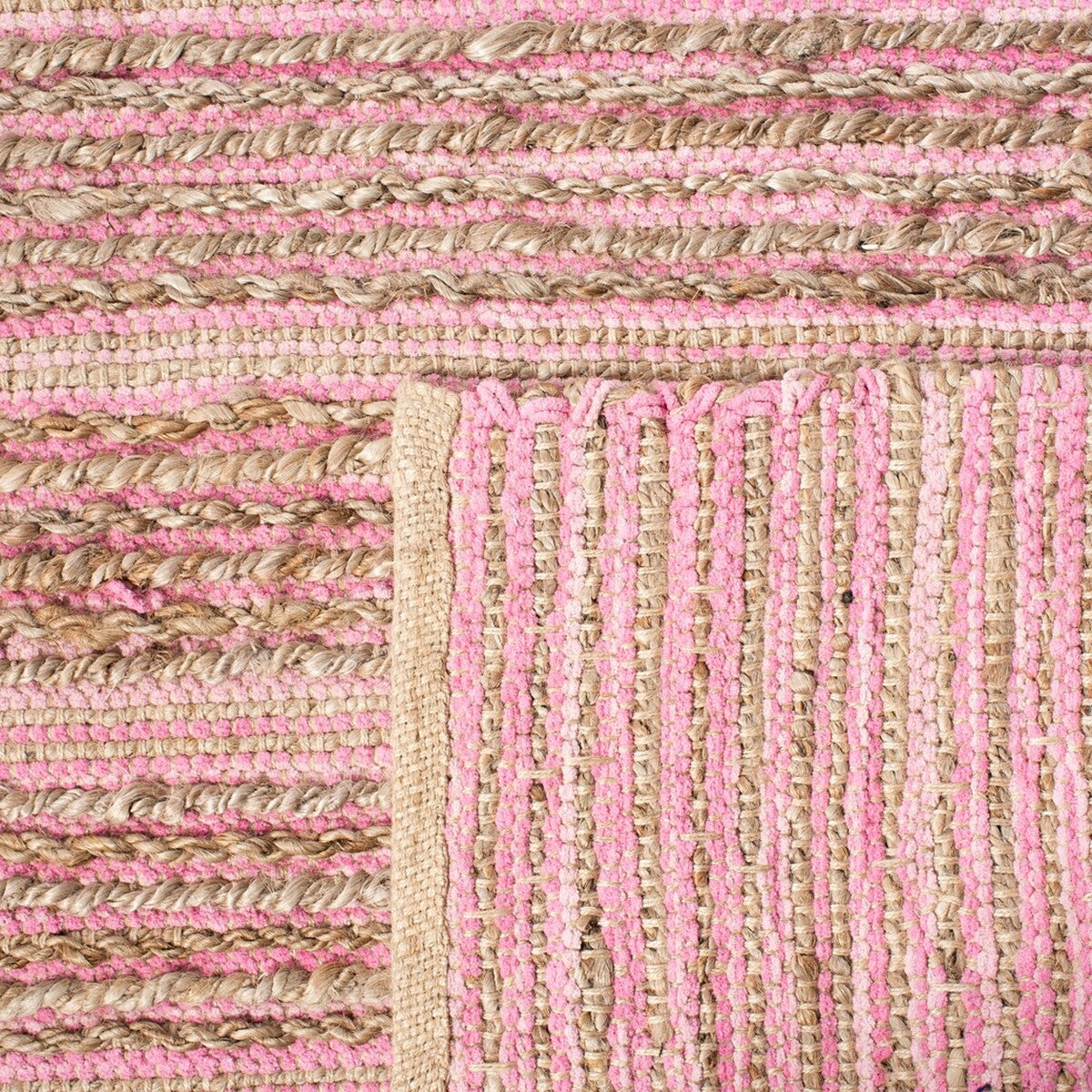 Eco-Friendly and Stylish Hand-Woven Cape Cod Jute and Cotton Area Rug for Your Home Decor