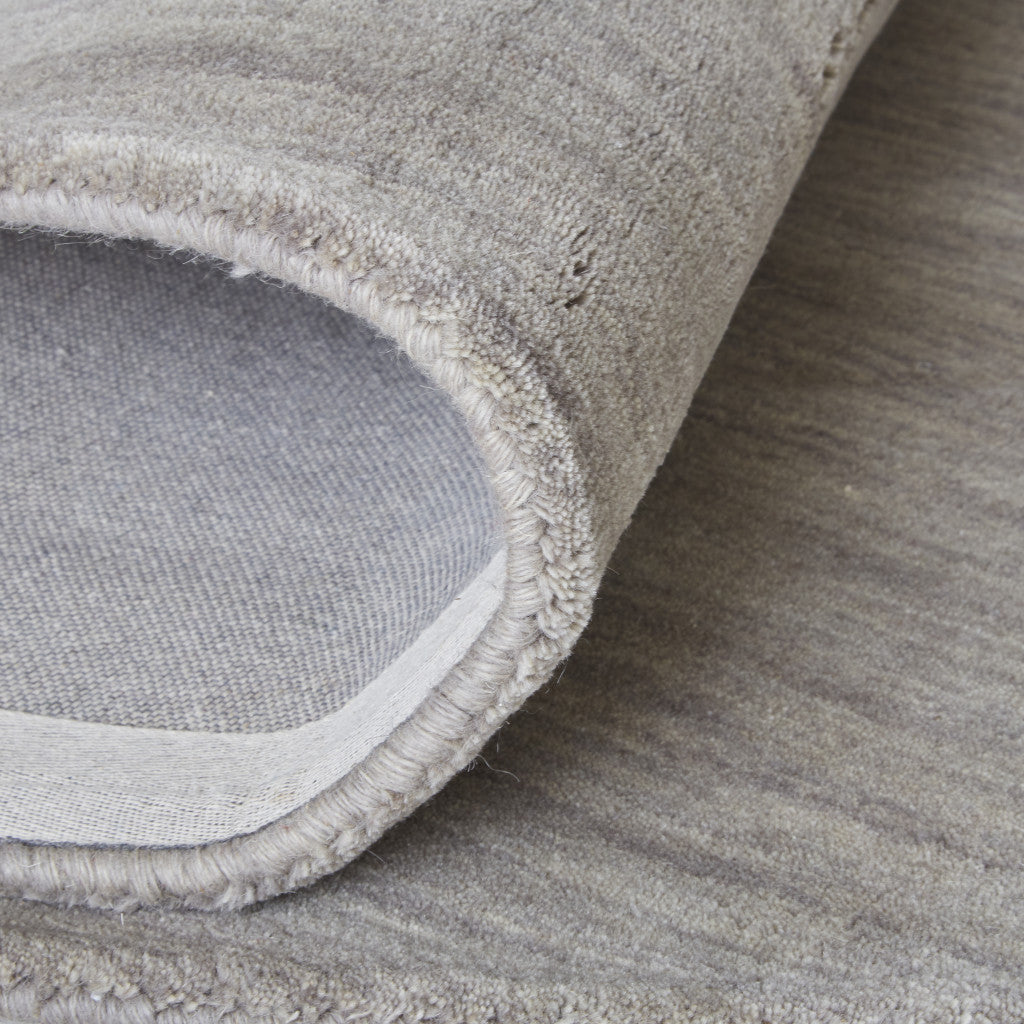 Stain-Resistant Hand Woven Wool Blend Area Rug with Unique Artisan-Crafted Design for Contemporary Modern Spaces