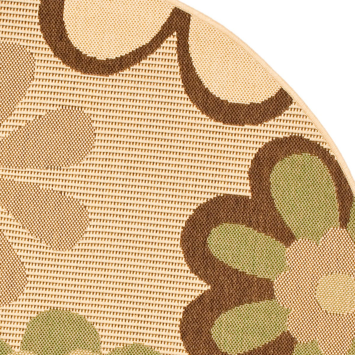 Stylish Courtyard Power Loomed Indoor/Outdoor Rug with a Stunning Vibrant Floral Design