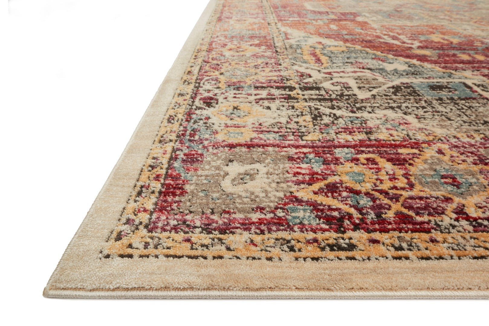 Javari Modern Power Loomed Rug: Durable, Stylish, and Colorful for Every Space