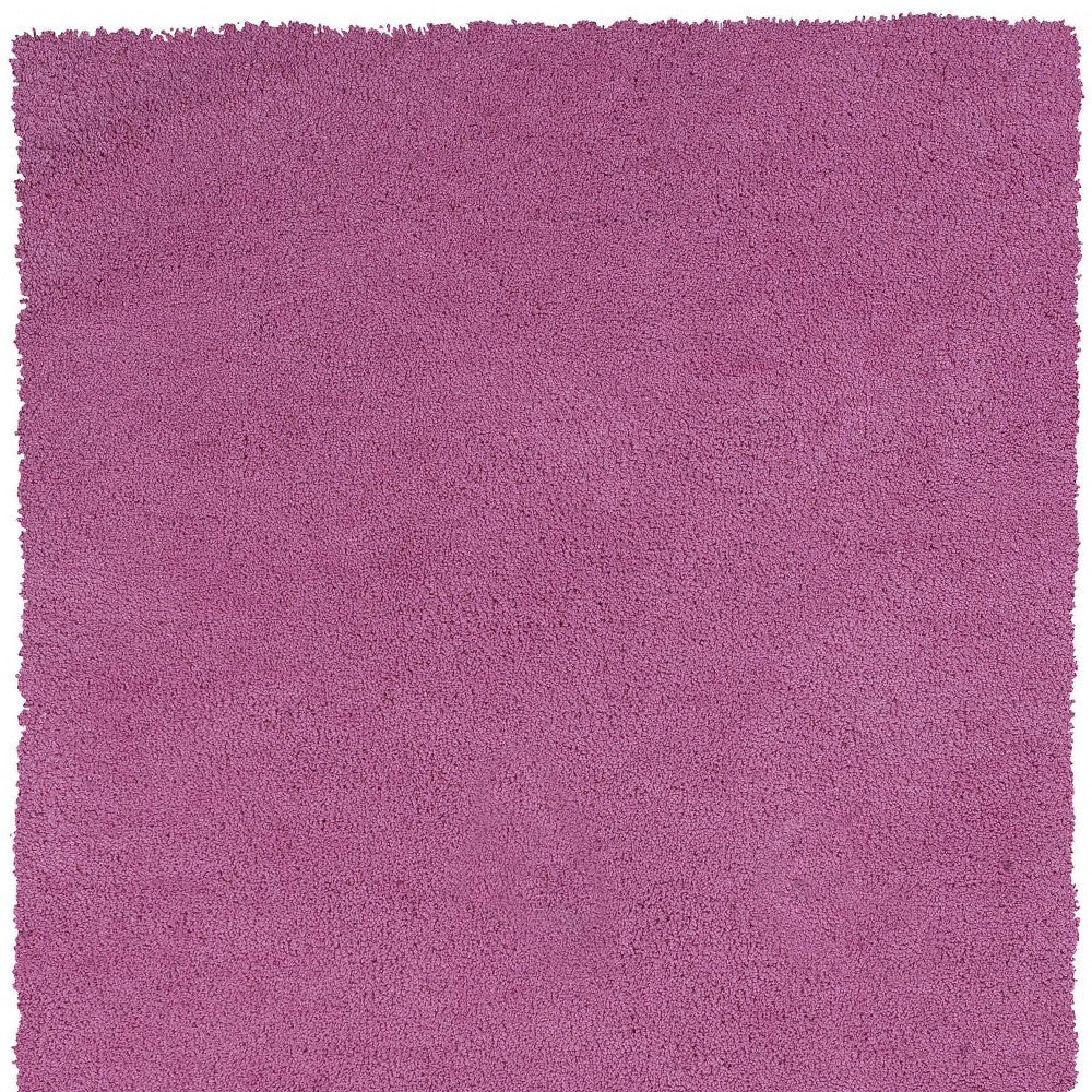 Gorgeous and Long - lasting Modern Hot Pink Polyester Shag Area Rug to Transform Your Living Space