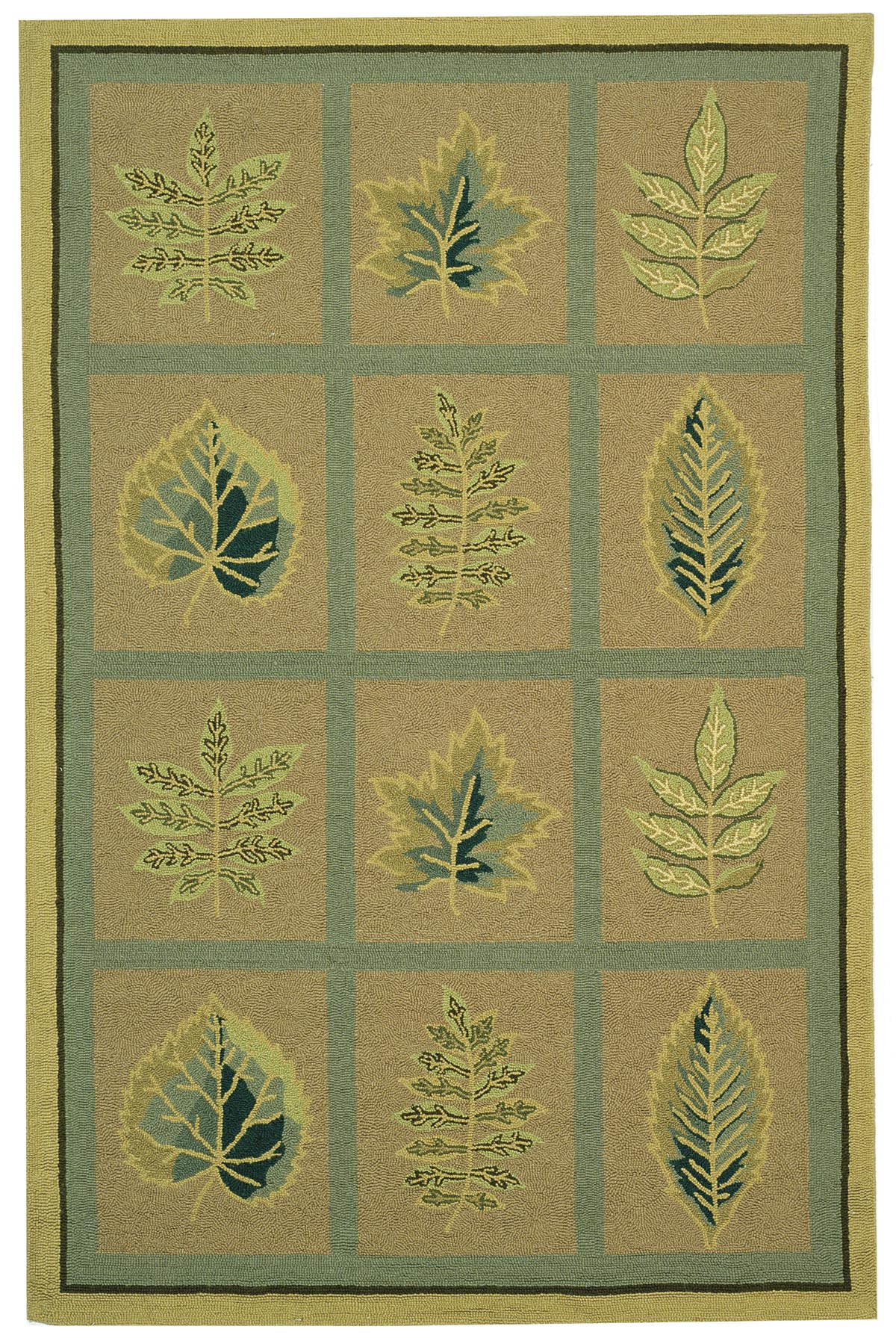 Exquisite Hand-Hooked Wool Pile Area Rug with Elegant Rectangle Design for Enduring Home Decor and Supreme Comfort
