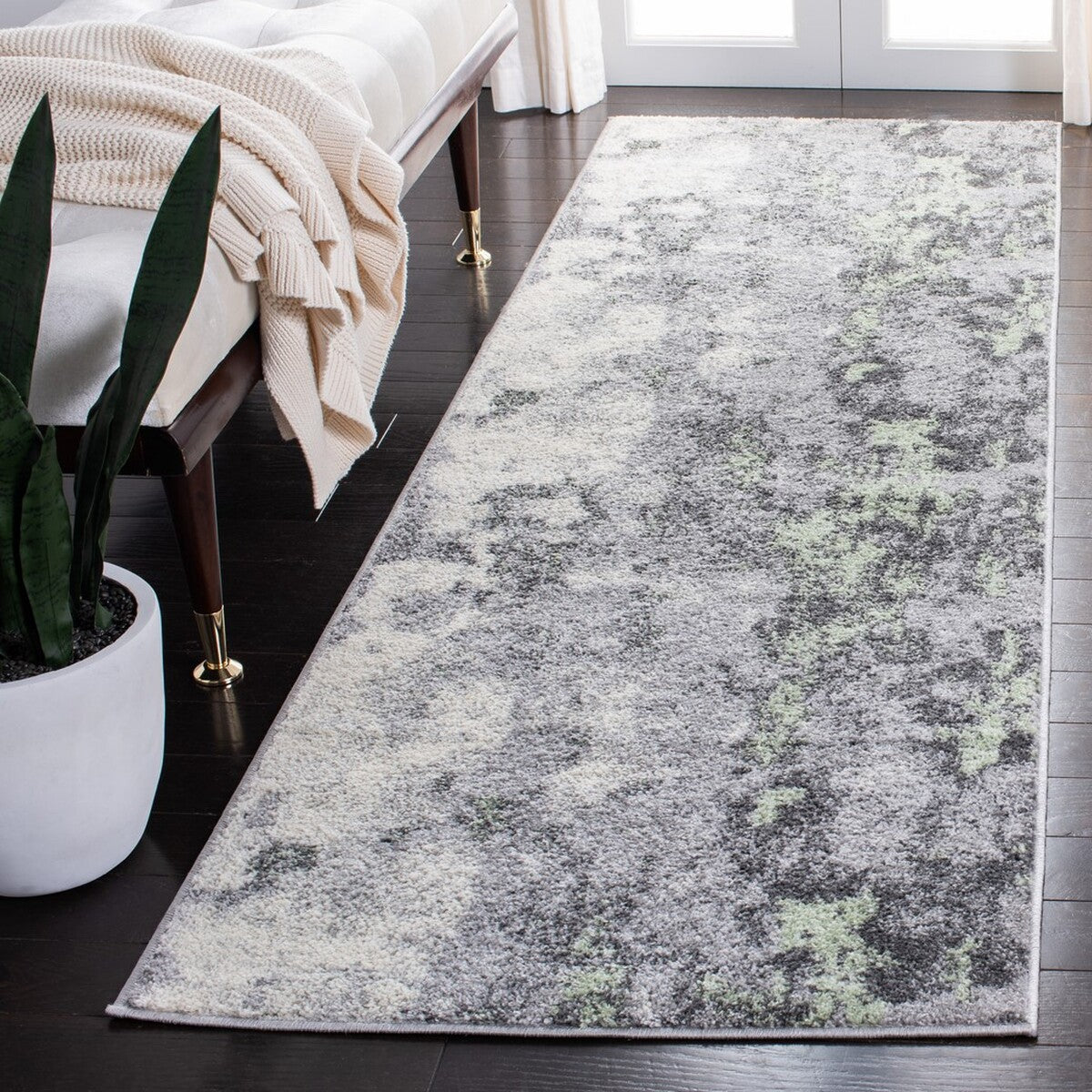 Stylish Adirondack Power Loomed Area Rug - Soft Jute Blend, Durable for All Spaces