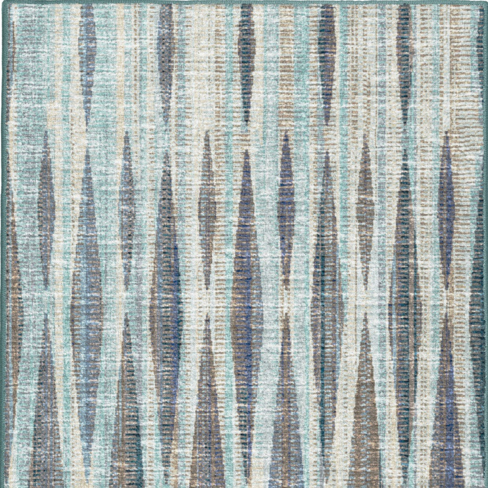 Stylish 3' x 8' Handmade Blue Ombre Tufted Runner Rug for Cozy Home Decor