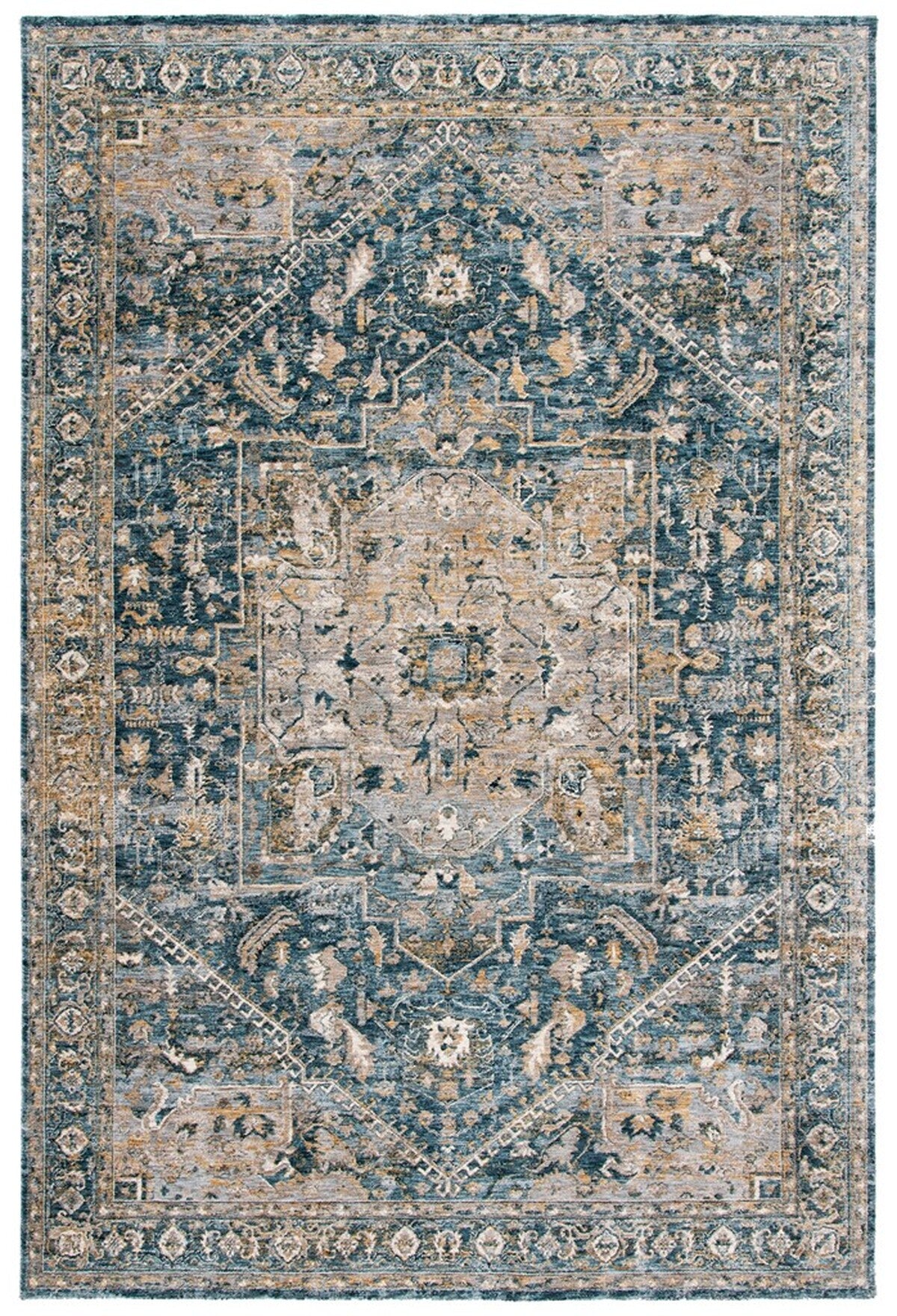 Valencia Stylish Transitional Power Loomed Area Rug Crafted from 100% Polyester for Contemporary Home Decor and Enhanced Comfort