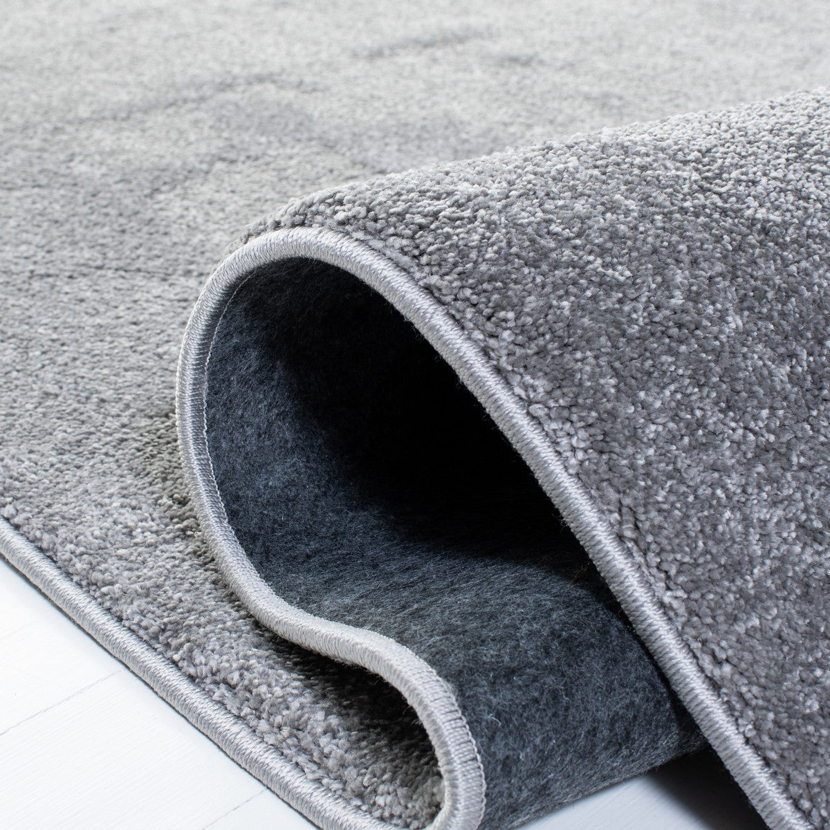 Stylish, Durable, and Elegant Plain Power Loomed Polypropylene Pile Floor Rug with Soft Felt Backing