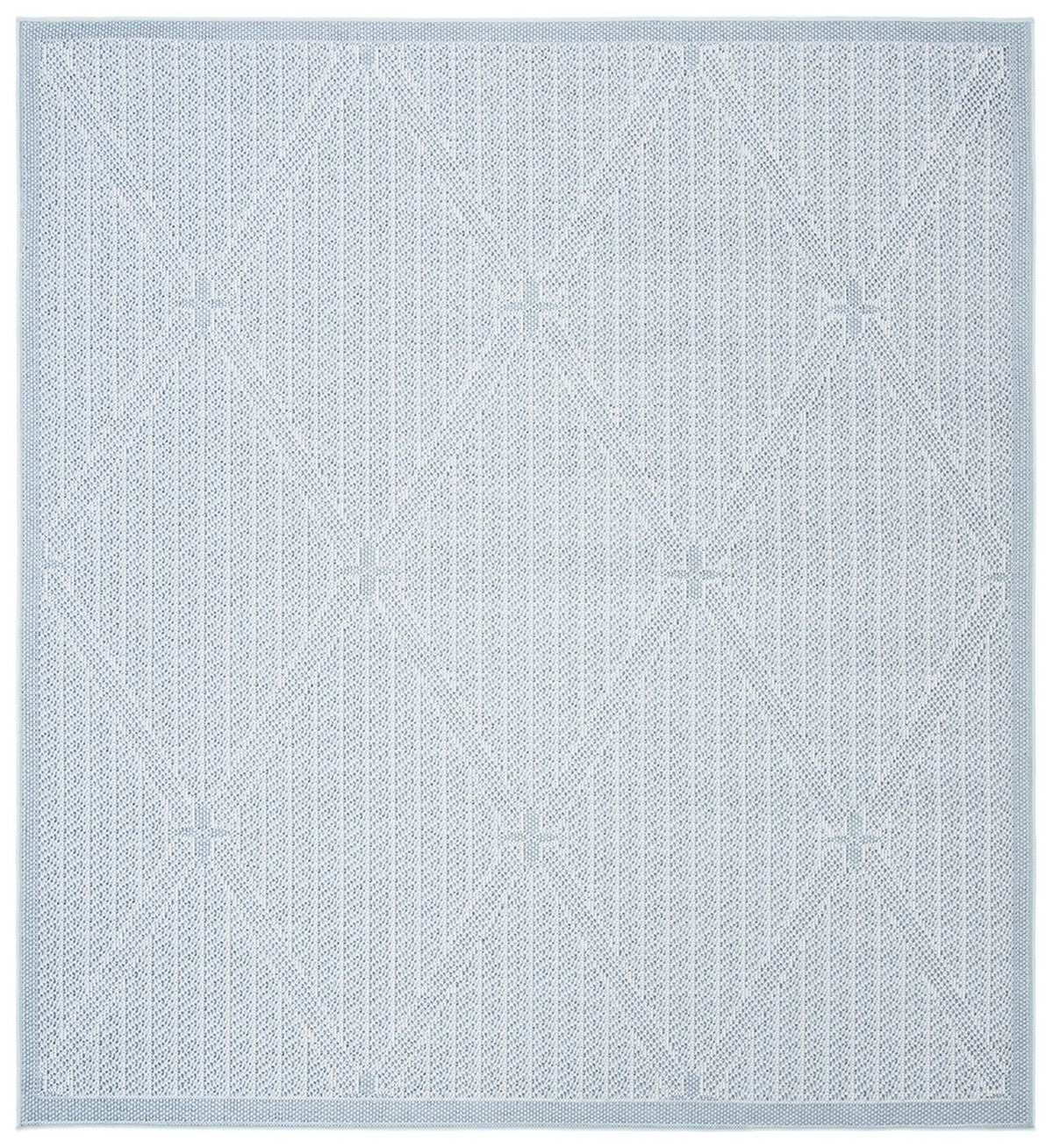 Stylish Indoor/Outdoor Decor - Bermuda 811 Geometric Pattern Flat - Woven Polypropylene Floor Rug Suitable for Any Space
