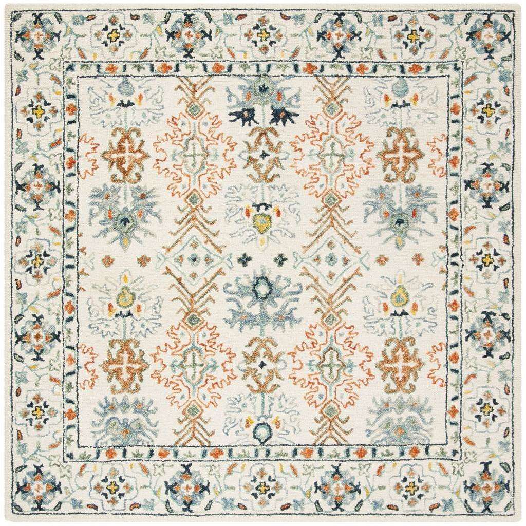 Luxurious Hand-Tufted Area Rug in Aspen Style - Exquisite Blend of 80% Wool and 20% Cotton for Elegant Home Decor