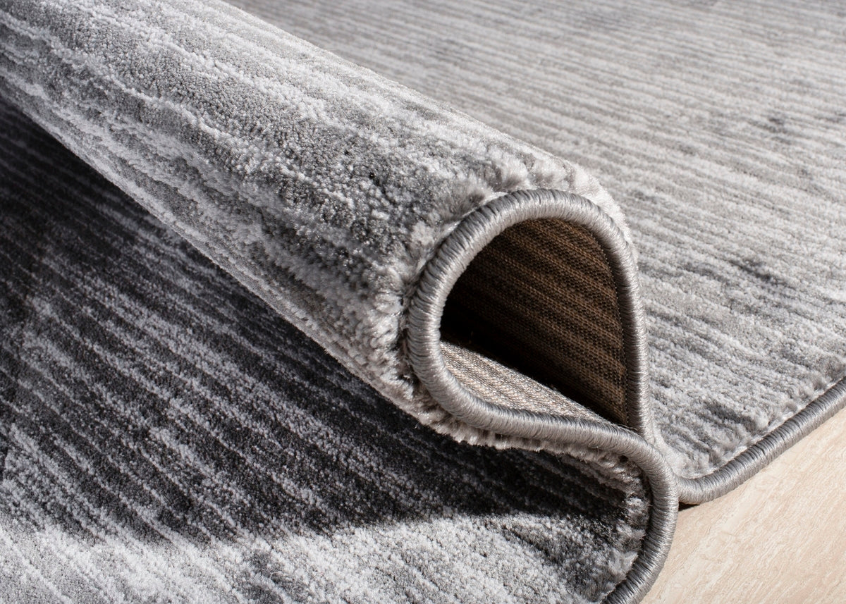 Elegant Vision 606 Flat Weave Area Rug Crafted from a Durable Blend of Polypropylene and Polyester for Home Decor