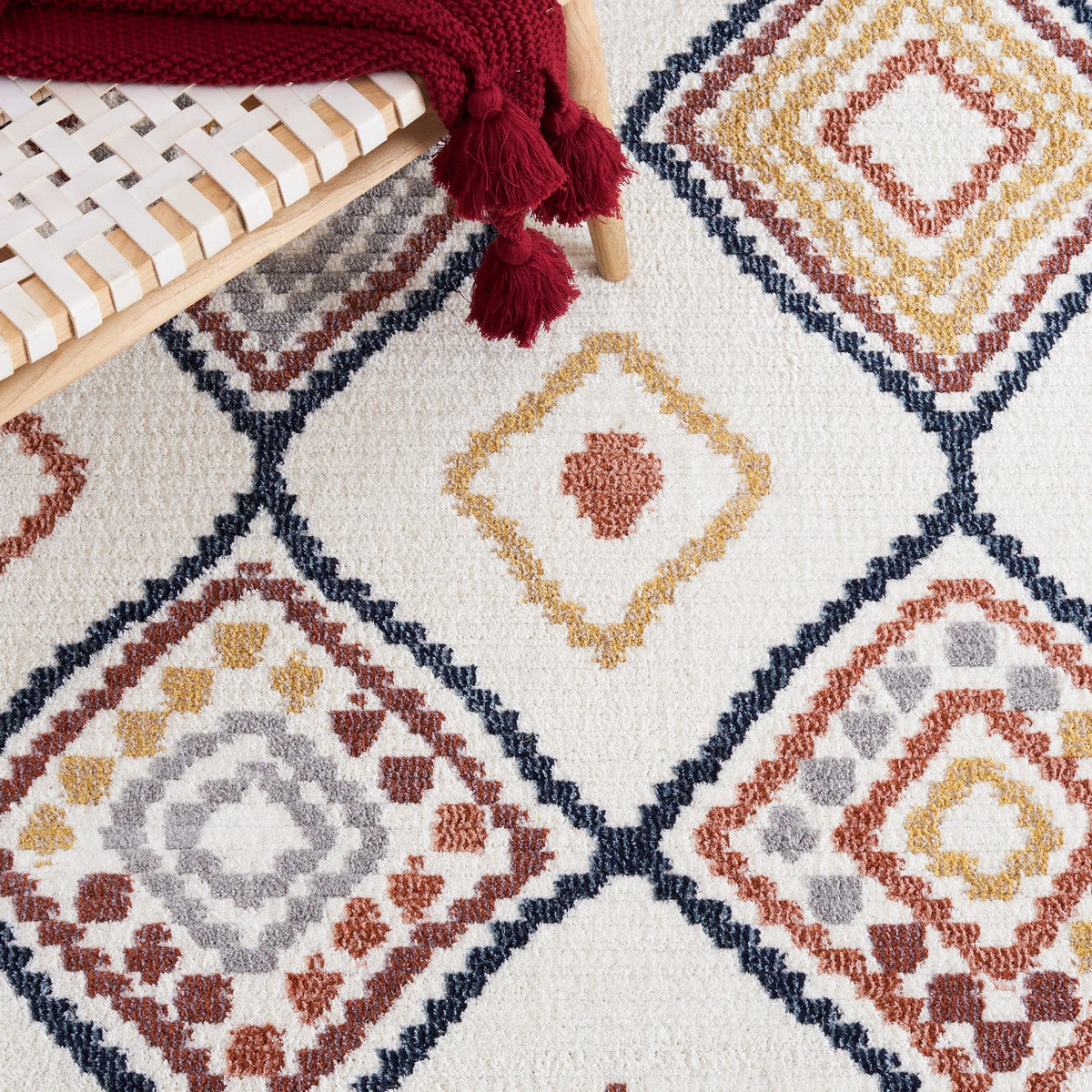 Marrakesh Elegant Micro Polyester Power Loomed Area Rug - Soft, Durable Home Decor