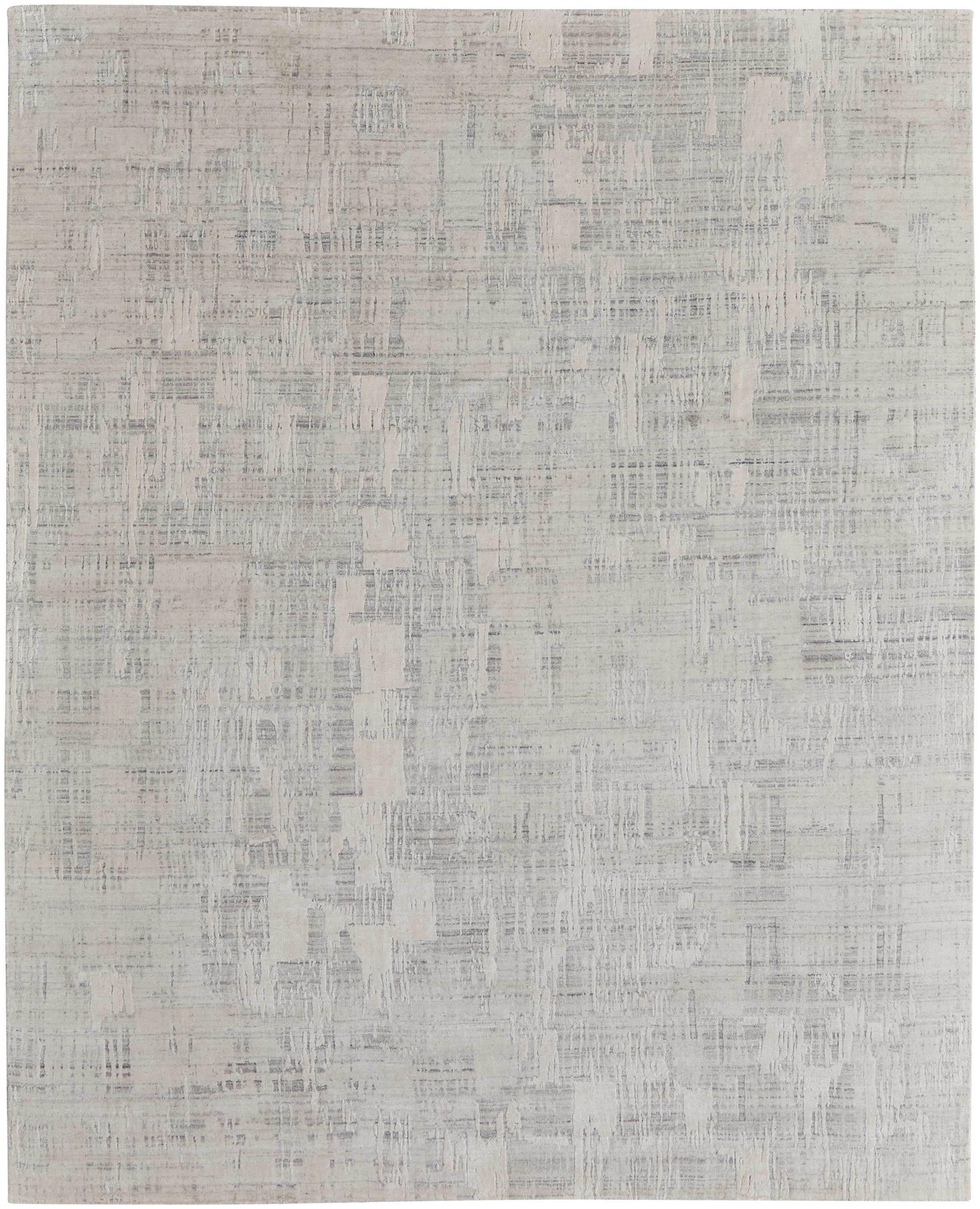 Exquisite Hand-Woven Gray Abstract Area Rug for Stylish Home Decor