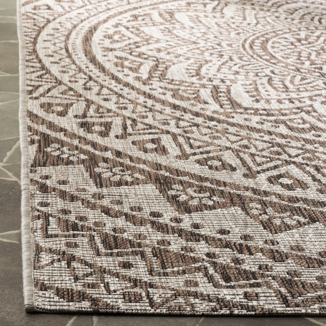 High - Quality Courtyard Power Loomed Rectangular Area Rug: A Durable, Fashionable, and Graceful Home Decor Option for Every Room