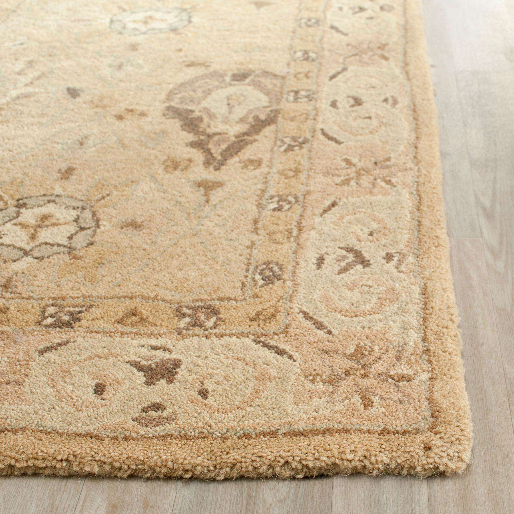 Anatolia AN587 Rug - Exquisite Hand-Spun Wool Rug with 19th Century Charm and Thick Pile