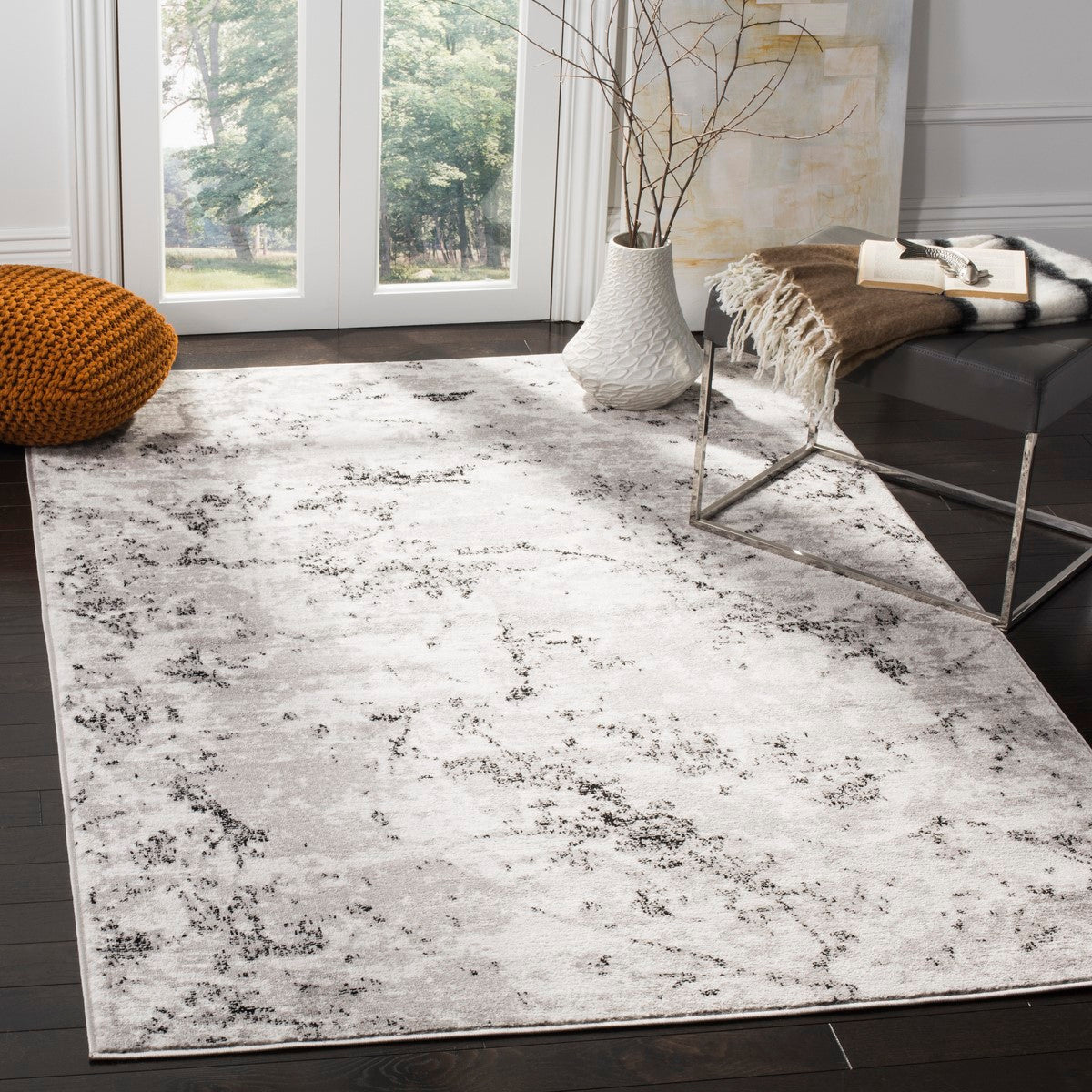 Skyler Power Loomed Area Rug - Soft and Luxurious Polypropylene Pile for Stylish and Comfortable Home Decor