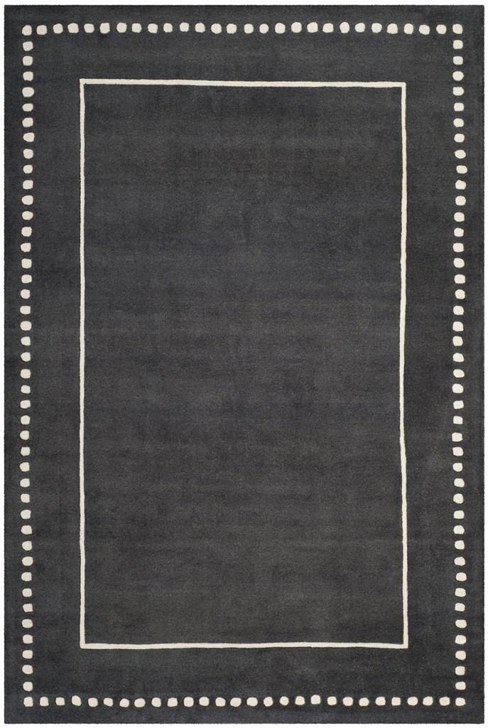 Exquisitely Designed Hand-Tufted Indian Wool Rug with 8mm Luxurious Pile